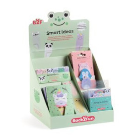 Agendas escolares NOTAS ADHESIVAS Y MARCAPAGINAS SURTIDO EXPOSITOR de 24