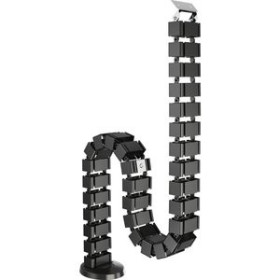 Organizador de cables ORGANIZADOR DE CABLES FELLOWES VERTEBRA ALTURA REGULABLE NEGRO