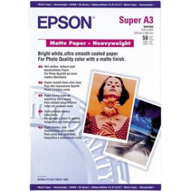 Papel inkjet PAPEL INKJET EPSON FOTO A3+ 167g 50h MATE GRUESO