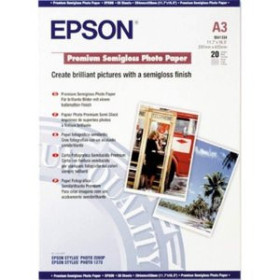 Papel inkjet PAPEL INKJET EPSON FOTO A3 251g 20h SEMIGLOSS PREMIUM