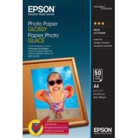 Papel inkjet PAPEL INKJET EPSON FOTO A4 200g 50h GLOSSY