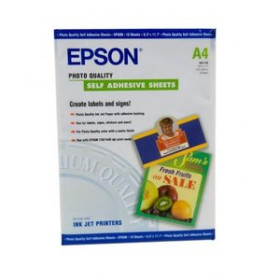 Papel inkjet PAPEL INKJET FOTO ADHESIVO EPSON A4 167g 10h