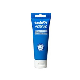 Pinturas acrílicas PINTURA ACRILICA CARIOCA 75 ml (tubo) AZUL PRIMARIO