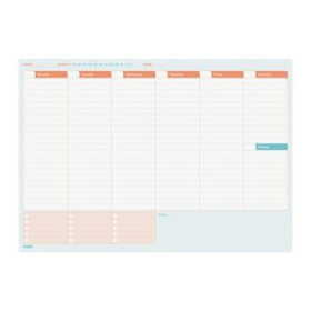 Agendas escolares PLANIFICADOR FINOCAM BARI SOBREMESA NO FECHADO A4 297x210 S/V