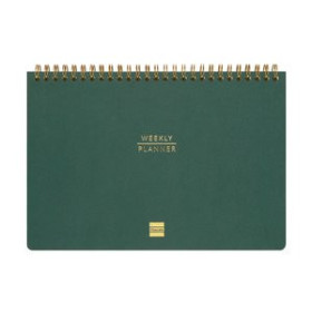 Agendas escolares PLANIFICADOR FINOCAM HAIKU NO FECHADO 165x240 S/V GREEN