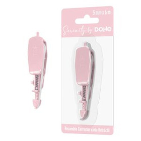 Correctores en cinta RECAMBIO CORRECTOR CINTA DOHE SERENITY 5 mm x 6 m ROSA