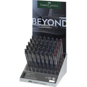 Bolígrafos retráctiles ROLLER RT. FABER-CASTELL BEYOND GEL EXPOSITOR de 40