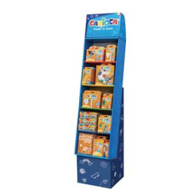 Expositor surtido ROTULADOR CARIOCA FLOOR 1/6 PALLET BABY EXPOSITOR SURTIDO DE 89 pcs