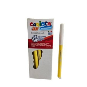 Rotuladores de fibra ROTULADOR FIBRA CARIOCA JOY  AMARILLO