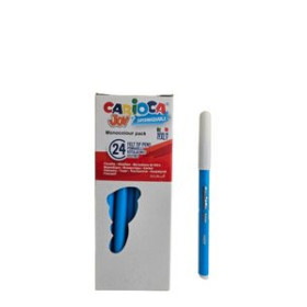 Rotuladores de fibra ROTULADOR FIBRA CARIOCA JOY  AZUL CLARO