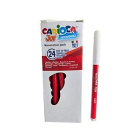 Rotuladores de fibra ROTULADOR FIBRA CARIOCA JOY  ROJO