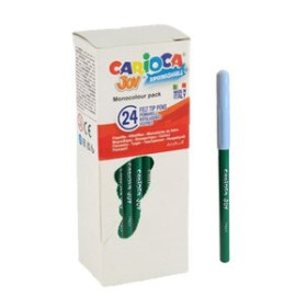 Rotuladores de fibra ROTULADOR FIBRA CARIOCA JOY  VERDE OSCURO