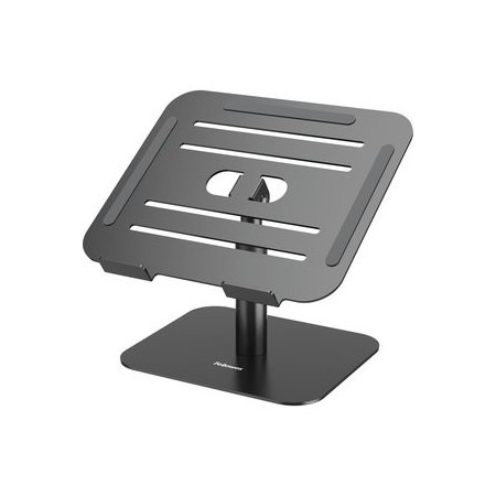 Soportes y bases para portátiles/tablets SOPORTE PORTATIL FELLOWES ALUMIA con PEANA (96% MATERIAL RECICLADO) NEGRO