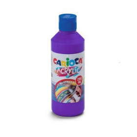 Témperas líquidas TEMPERA CARIOCA ACRILYC LIQUIDA 250 ml (botella) FUCSIA