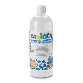 Témperas líquidas TEMPERA CARIOCA LIQUIDA 1000 ml (botella) BLANCO