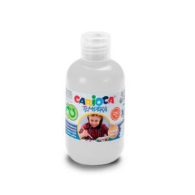 Témperas líquidas TEMPERA CARIOCA LIQUIDA 250 ml (botella) BLANCO