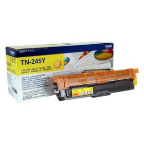 Originales laser TONER BROTHER TN-245Y HL-3140CW/3150CDW AMARILLO (2.200 PÁG.)