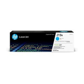 Originales laser TONER HP Nº 219A W2191A HP LASERJET PRO 3202/LASERJET MFP 3302 CIAN 1.200 PÁG.