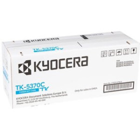 Originales laser TONER KYOCERA TK-5370C PARA ECOSYS PA3500CX/MA3500CIX/MA3500CIFX CIAN (5.000 pág.)