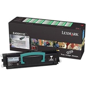 Originales laser TONER LEXMARK E450H11E NEGRO E450 RETB. (11.000 PAG.)