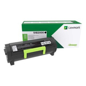 Originales laser TONER LEXMARK 51B2000 MS/MX-417/517/617  NEGRO (2.500 PAG.)