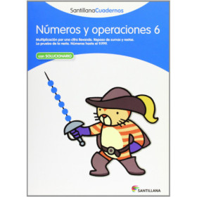 9788468012322 Números y operaciones, Educación Primaria. Cuaderno 6 3ºPRIMARIA Jeyjo