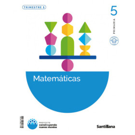 (26).MATEMATICAS 5ºP.*TRIM* MOCHILA LIGERA (CONST.N.MUNDOS) JEYJO