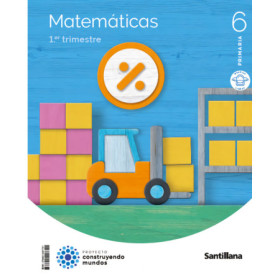 MATEMÁTICAS 6ºPRIMARIA TRIMESTRAL. CONSTRUYENDO MUNDOS 2023  JEYJO